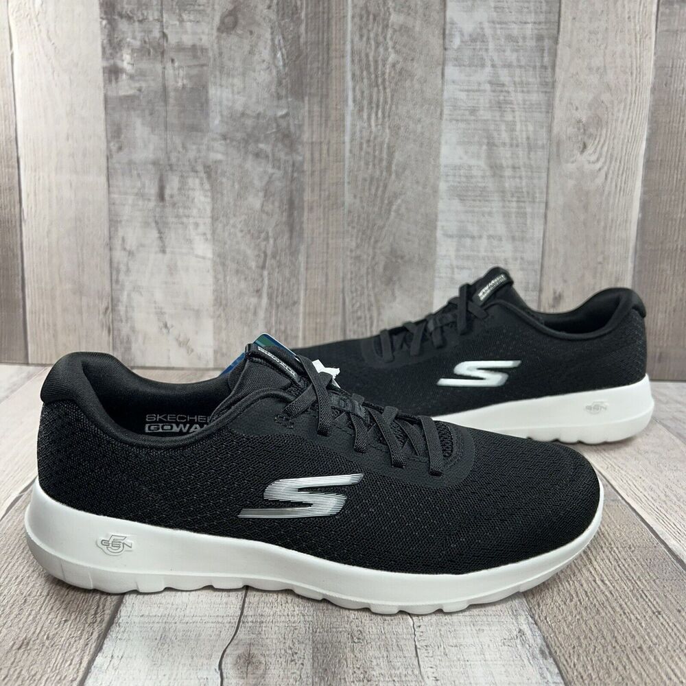 Skechers Go Walk Joy Ecstatic Women's Running Walking Shoes Sneaker Black Size 8 - Picture 5 of 15